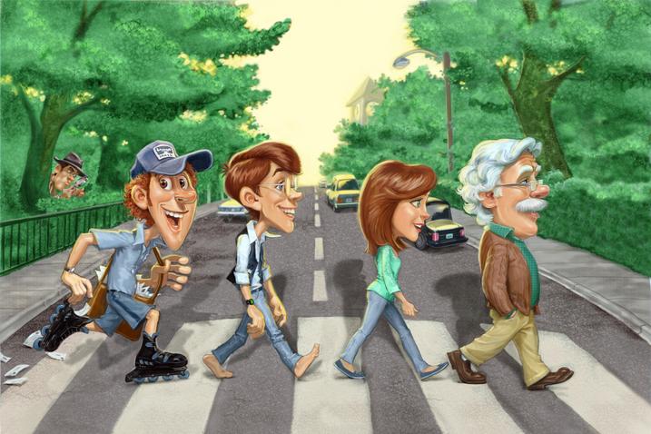 Adventures in Odyssey — Odyssey street scene